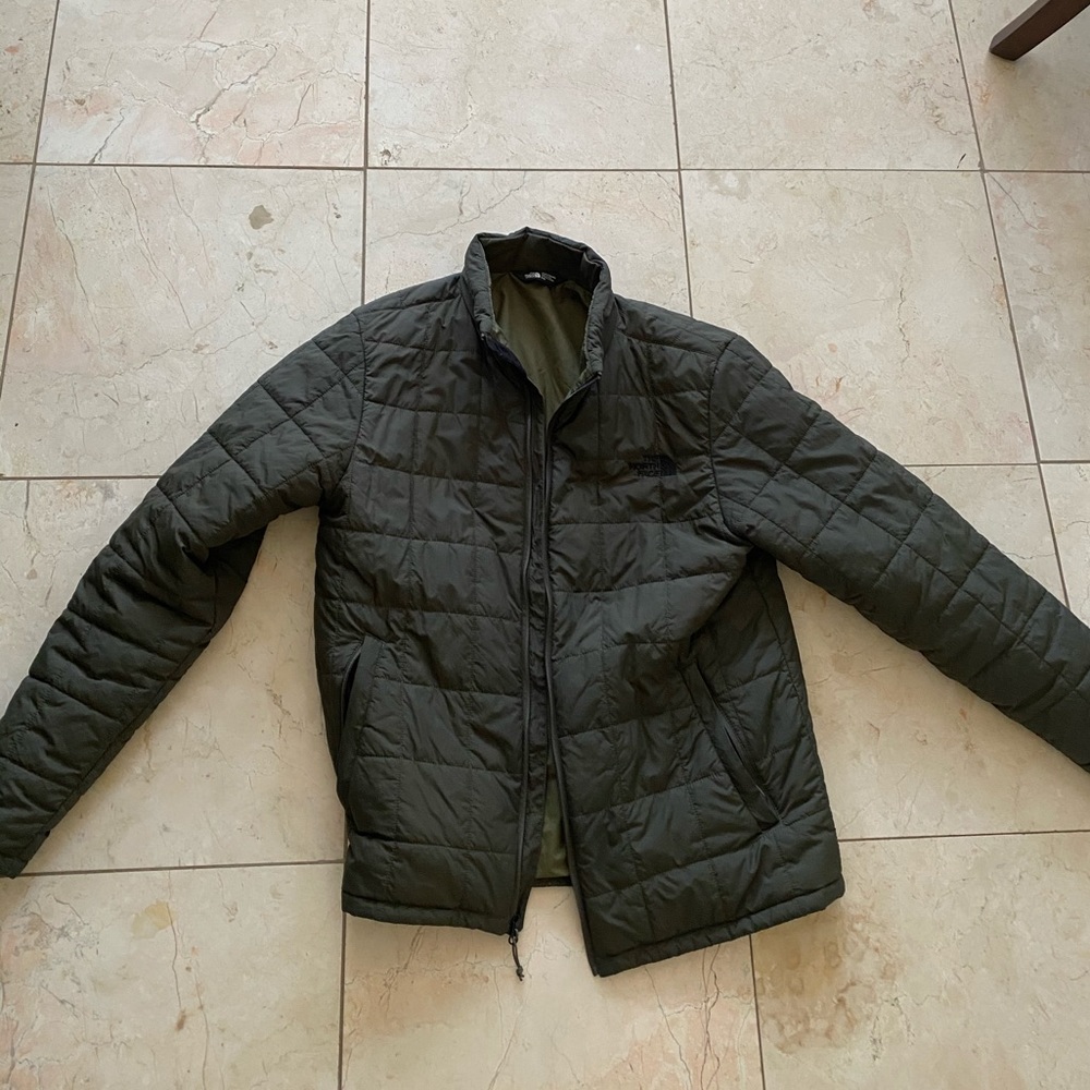 Men’s The north face quilted jacket
